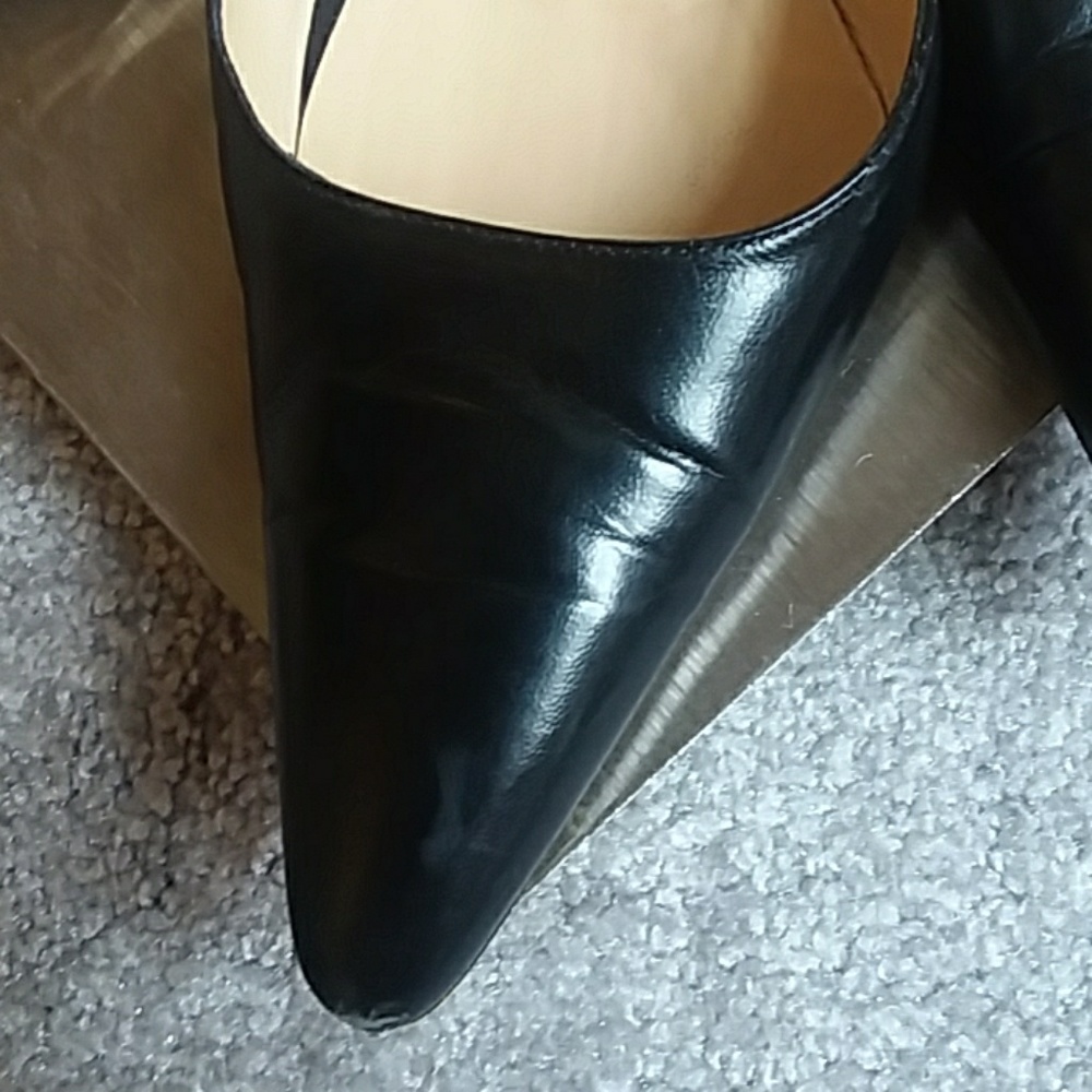 Manolo Blahnik /38/ black shoes with ankle tie - Picture 6 of 8